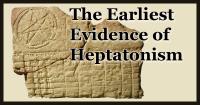 The Earliest Evidence of Heptatonism
